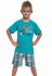 789-18 Пижама для мальчиков 65 Football Cup (бирюзовый/синий)