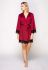 809 халат креп Serenade (бордовий)
