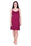 81-2013 Ночная сорочка женская (бордовый)