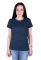87-2326 Футболка жіноча (темно-синій)