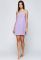 872 Жіноча нічна сорочка Visa (фіолетовий)