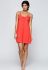 872 Женская ночная рубашка Visa (коралловый)