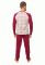 94-1611 Пижама мужская (бордовый)