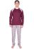 94-1613 Пижама мужская (бордовый)