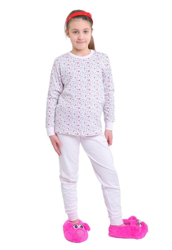 94-4601 Пижама для девочки (розовый)