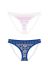 2202-30 трусы женские 2шт (синий/розовый)