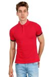 6164-5 Джемпер-поло мужской (красный)