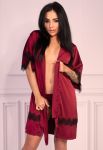 Aresmina халат Livia Corsetti Fashion (бордовый)