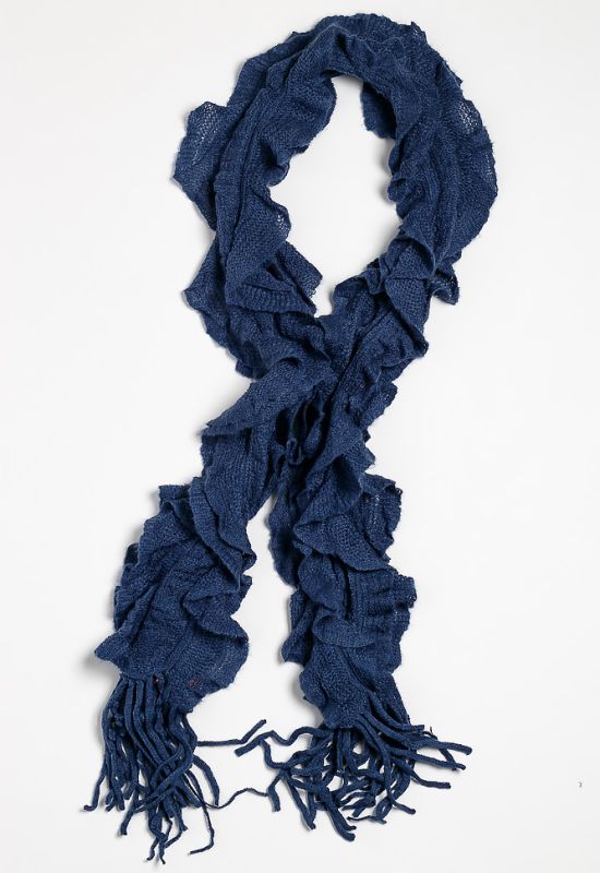 Базовий жіночий шарф 120PROS06775 (джинсовий)