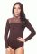 ББ 050 Боди женский (коричневый)