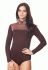 ББ 050 Боді жіночий (коричневий)
