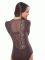 ББ 099 Боді жіночий (коричневий)