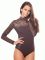 ББ 101 Боді жіночий (коричневий)