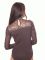 ББ 101 Боді жіночий (коричневий)