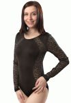 BB 127 Боді жіночий (чорний)