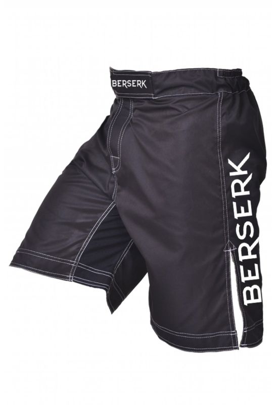 Шорты MMA Berserk Legacy black + size на резинке