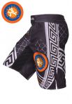 Шорты MMA Berserk Pankration 3D Approved UWW black (черный)