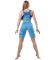 Трико для борьбы Wrestler Womens approved UWW blue (синий)