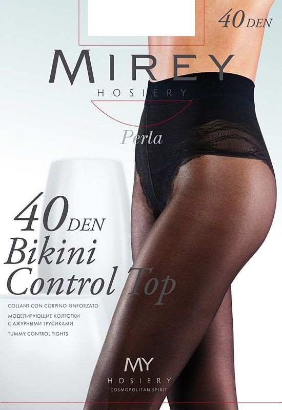 Bikini Control Top 40 den Mirey (капучіно)