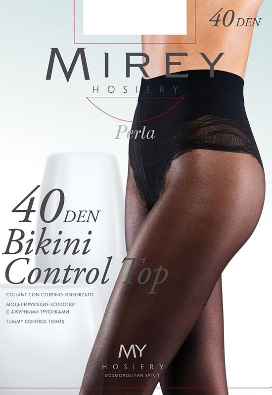 Bikini Control Top 40 den Mirey (чорний)
