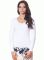 БЛ 069 Блузка жіноча (білий)