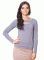 БЛ 081 Блузка женская (серый)