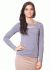 БЛ 081 Блузка женская (серый)