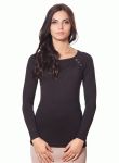БЛ 104 Блузка женская (черный)