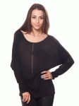 BL 137 Блузка жіноча (чорний)