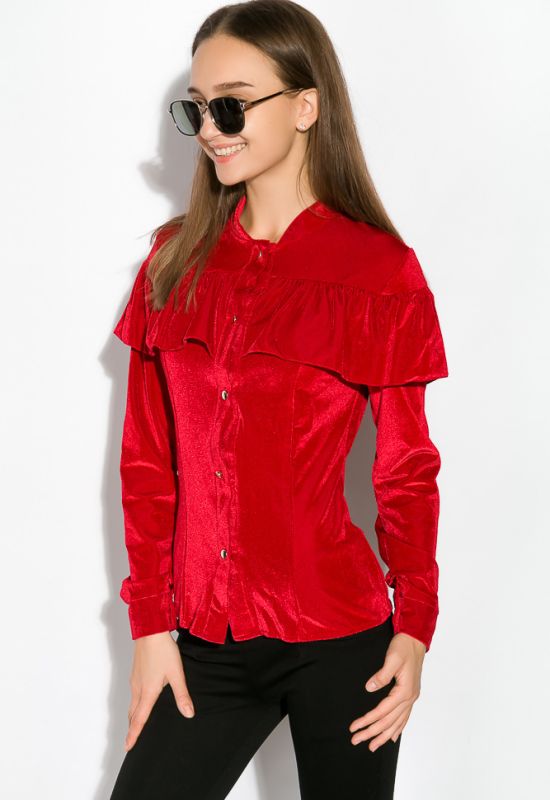 Блуза 120PLTR206 (красный)