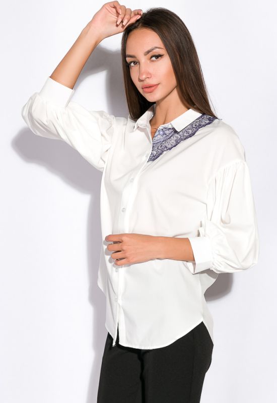 Блуза 120PN19011 (молочный)