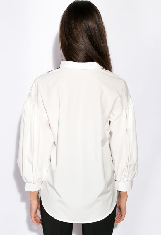 Блуза 120PN19011 (молочный)