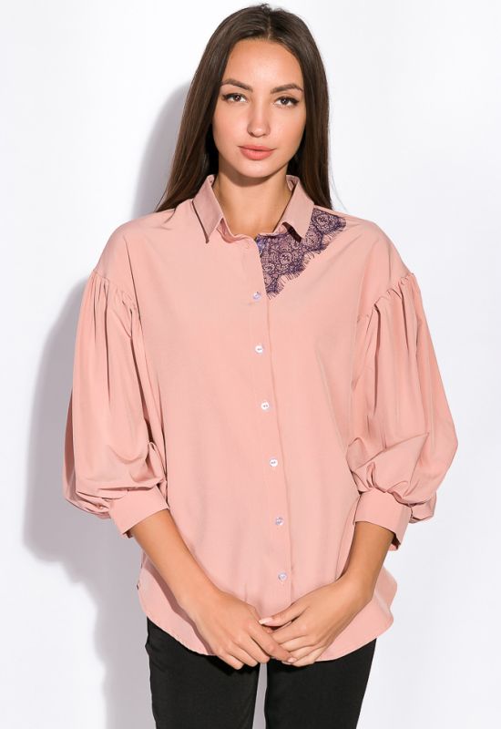 Блуза 120PN19011 (пудра)