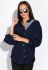 Блуза 120PN19011 (темно-синий)