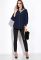 Блуза 120PN19011 (темно-синий)