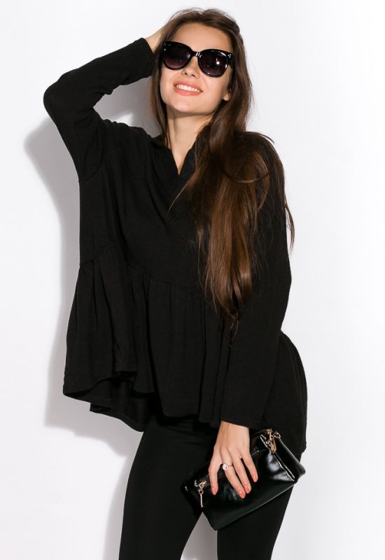 Блуза 120PO7759 (чорний)