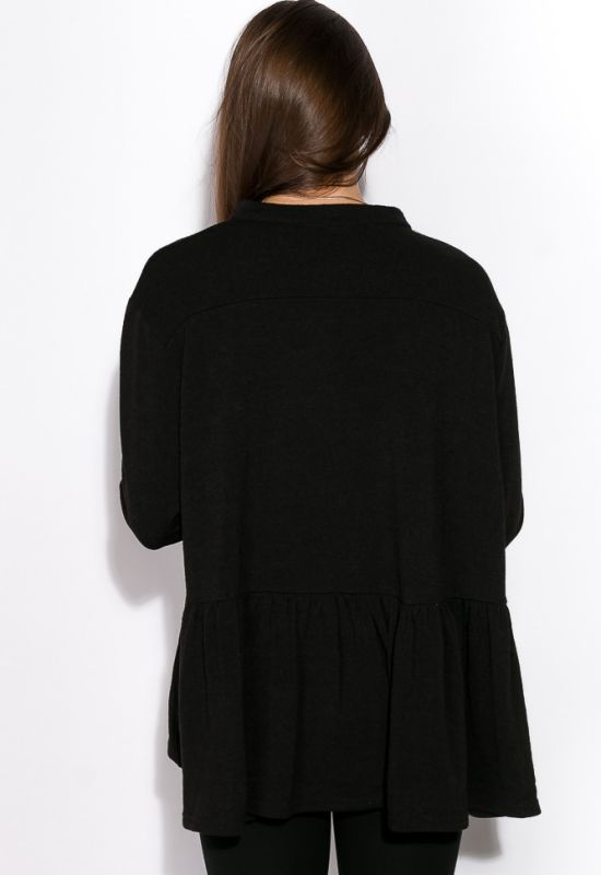 Блуза 120PO7759 (черный)