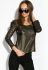 Блуза 120PO99052 (черный/золотой)