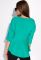 Блуза однотонна 148P32 (бірюзовий)