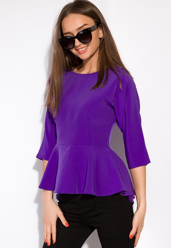 Блуза однотонная 148P32 (фиолетовый)