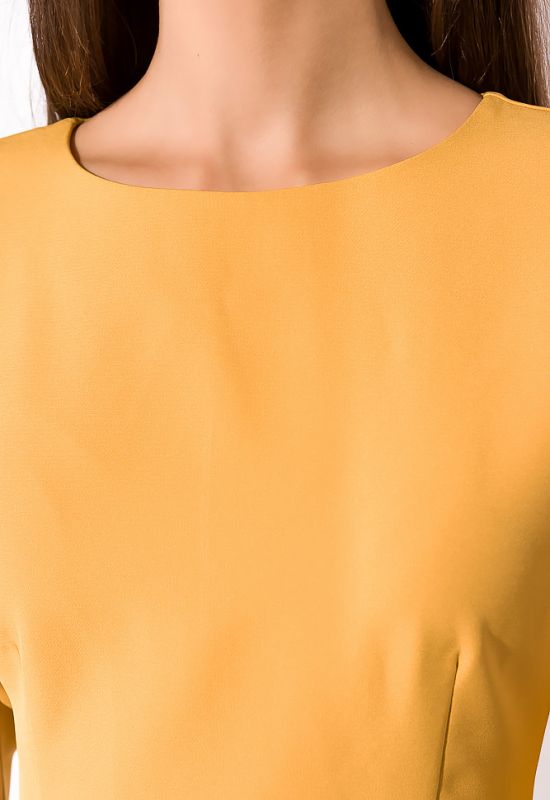 Блуза однотонная 148P32 (желтый)