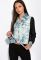Блуза стильна на зав'язках 83P1622 (блакитний)