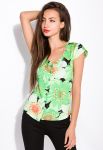 Блуза жіноча 118P034 (салатовий)