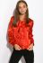 Блуза женская 118P085 (красный)