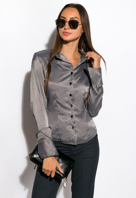 Блуза жіноча 118P096 (чорний/білий)
