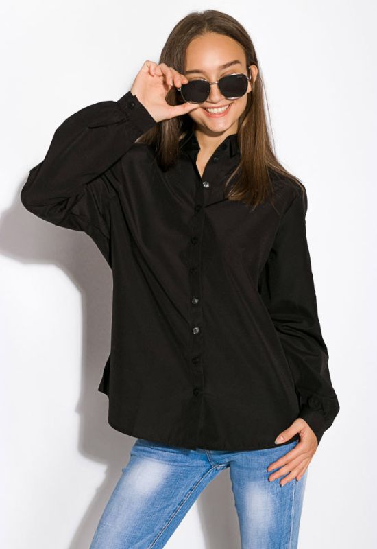 Блуза женская 118P130-1 (черный/красный)