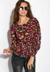 Блуза жіноча 118P151 (бордовий)