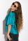 Блуза жіноча 118P154 (бірюзовий)