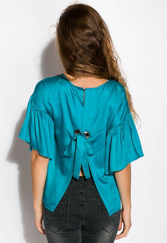 Блуза жіноча 118P154 (бірюзовий)