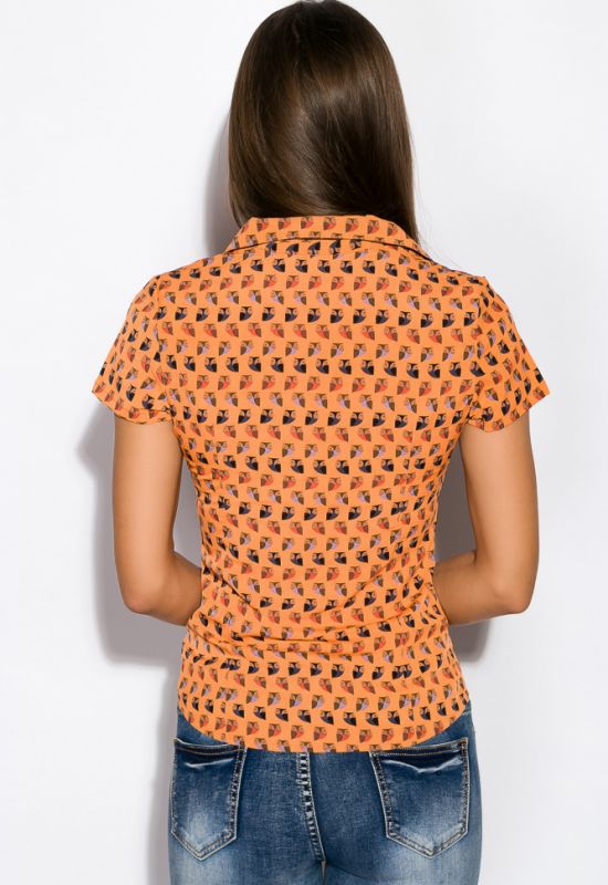 Блуза жіноча 118P159 (помаранчевий)